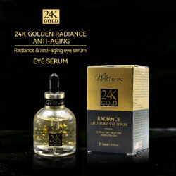 DR.ROSEVA 24k Gold Eye Serum Organic Anti-Aging Eye Serum Hyaluronic Acid Peptide Collagen For Face Elasticity Anti-Wrinkle